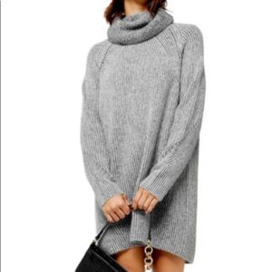 TopShop cowlneck sweater dress